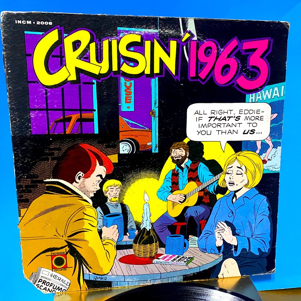 CRUISING 1963 VINYL RECORD ALBUM IN CM-2008 VINTAGE 1972 12” LP
